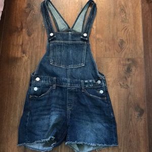 Overall shorts